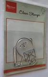 Marianne Design. Clear Stamps. Lille model. Ca. 4,5 x 4 cm.